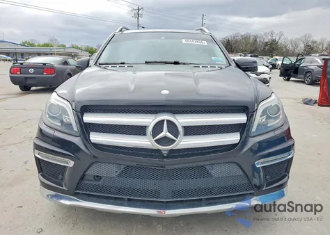 2014 Mercedes-Benz Gl 550 4Matic z USA, uszkodzony, nr VIN 4JGDF7DE8EA392849
